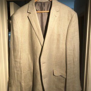 Mens Summer Italian Linen Sport Coat - 48L